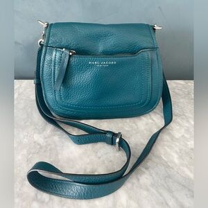 Mark Jacobs teal flap Crossbody